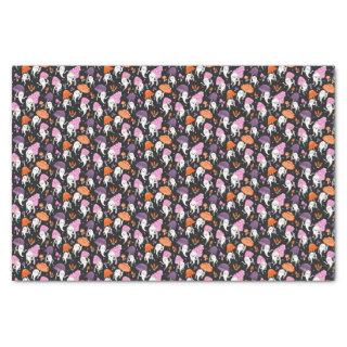 Cute Halloween Ghosts with Mushrooms Decoupage  Tissue Paper