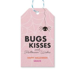 Cute Halloween Spider Gift | Pink  Gift Tags