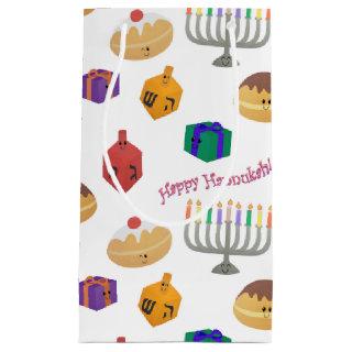 Cute Hannukah Patterned Small Gift Bag