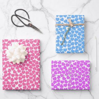 Cute Hearts Pattern  Sheets
