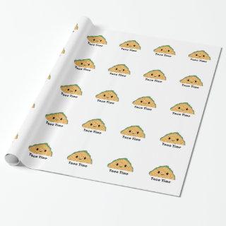 Cute Kawaii Taco Time Taco