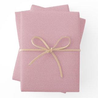 Cute light pink herringbone tweed effect sweet   sheets