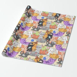Cute Little Cats Pattern