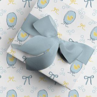 Cute Meets Elegant Rubber Ducky Ribbon Bow