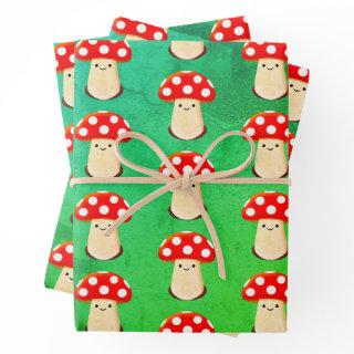 Cute Mushroom Drawing Pattern  Sheets