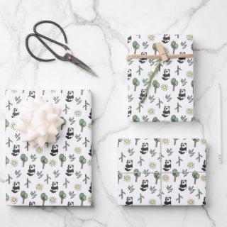 Cute Panda Bear Animal Bamboo Forest Sunshine  Sheets