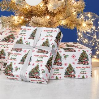 Cute Panda Bear Christmas Tree Kids
