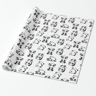 Cute Panda Bears Pattern