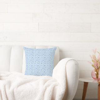 Cute Paper airplanes and aircrafts pattern Throw Pillow