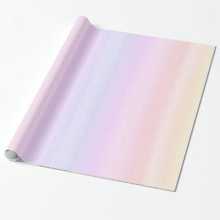 Cute Pastel Pink Blue Rainbow Gradient