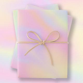 Cute Pastel Rainbow Marbled Patterns  Sheets
