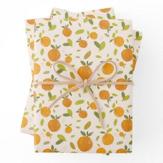 Cute Peach Fruit Pattern  Sheets