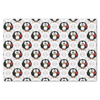 Cute Penguin Surface Pattern Design Print Tissue Paper