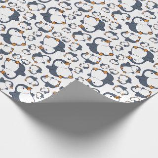 Cute Penguin Winter Kids Birthday Party