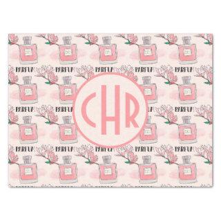 Cute Pink Perfumes | Parfum | Floral | Monogram Tissue Paper