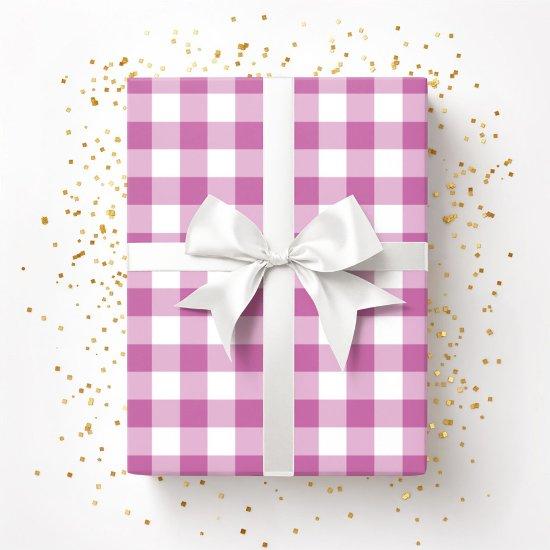 Cute Pink Plaid Pattern