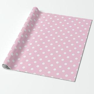 Cute Pink White Dots Baby Girl  1