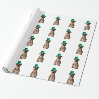 Cute Pit Bull Dog Hat St. Patrick's Day