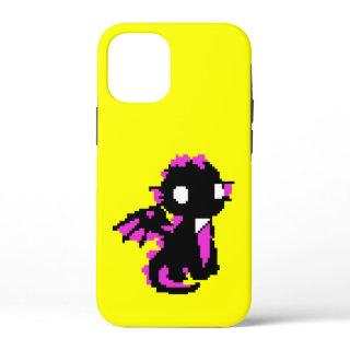 Cute pixeled dragon baby  iPhone 12 mini case