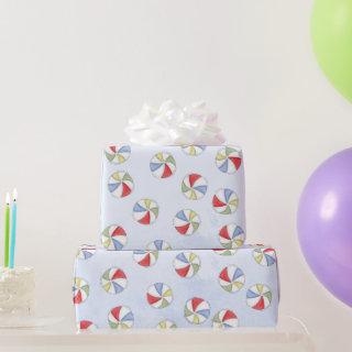 Cute Pool Party Whimsical Beach Balls Funny
