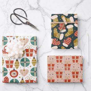 Cute Scandi Holiday Patterns  Sheets