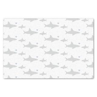 Cute Sharks | Baby Shower Tissue Paper