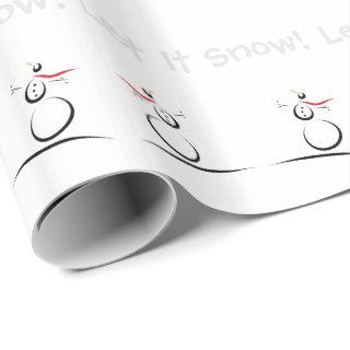 CUTE SNOWMEN 'Let it Snow'