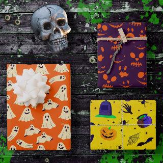 Cute Spooky Halloween  Sheet Trio