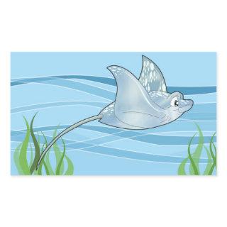 Cute Stingray Stickers