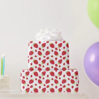 Cute Strawberry Pattern Berry First Birthday Party