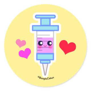 Cute Syringe Sticker