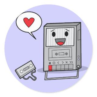 Cute Tape Player - Stickers