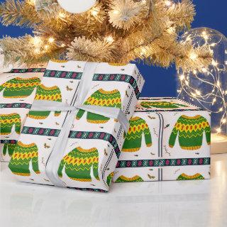 Cute Ugly Sweater Pattern Christmas Gift