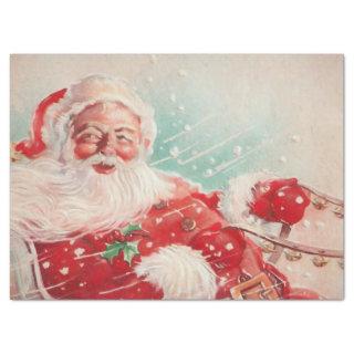 Cute vintage Santa Claus Tissue Paper