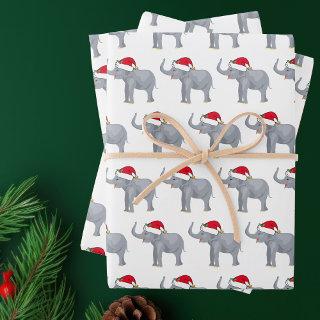 Cute White Elephant Christmas Party  Sheets