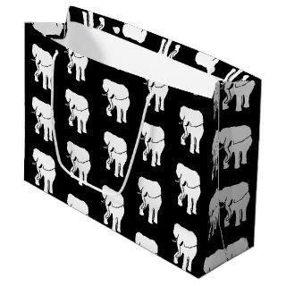 Cute White Elephant Gift Exchange Christmas Game L Large Gift Bag