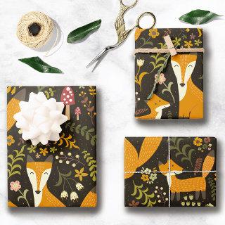 Cute Woodland Fox Pattern  Sheets