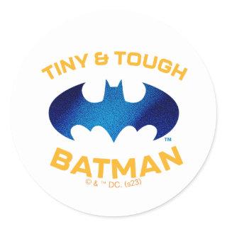 Cuter Than Cute Tiny & Tough Batman Classic Round Sticker