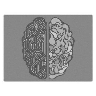 cyber brain tissue paper