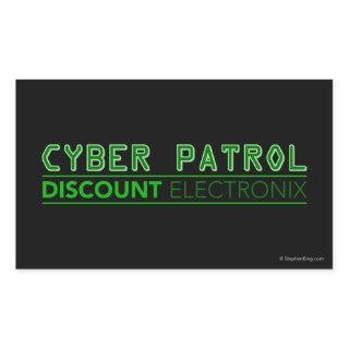 Cyber Patrol Rectangular Sticker