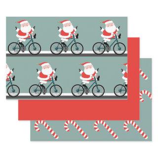 Cyclist  Flat Sheet Set of 3