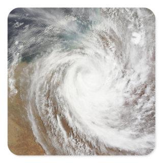 Cyclone Laurence moves far inland Square Sticker