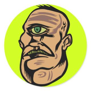 cyclops classic round sticker