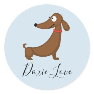 Dachshund (Doxie) Love Stickers