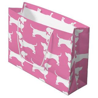 Dachshund Wiener Dog Puppy Large Gift Bag