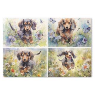 Dachshunds Tissue Paper