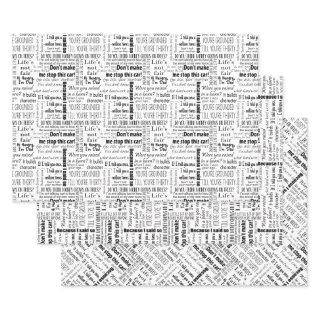 Dad-isms  Sheets
