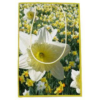 Daffodils Spring Flowers Field Gift Bag