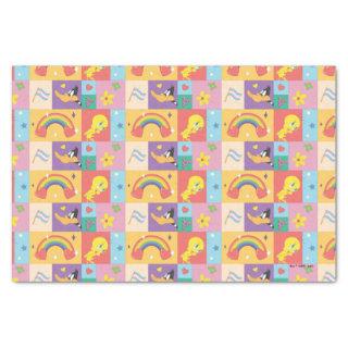 DAFFY DUCK™ & TWEETY™ - Pride Pattern Tissue Paper