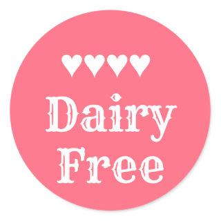 Dairy Free sticker